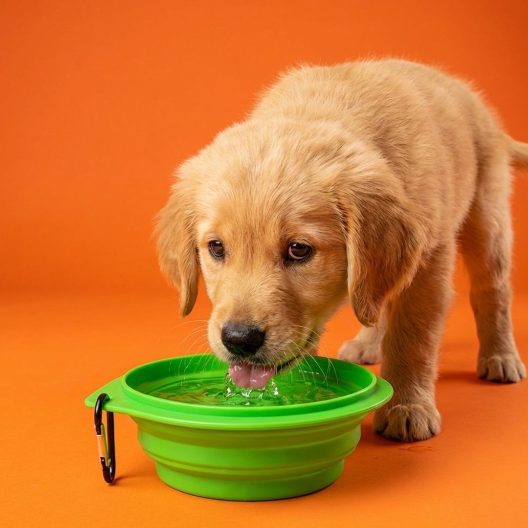 Opvouwbaar drinkbakje